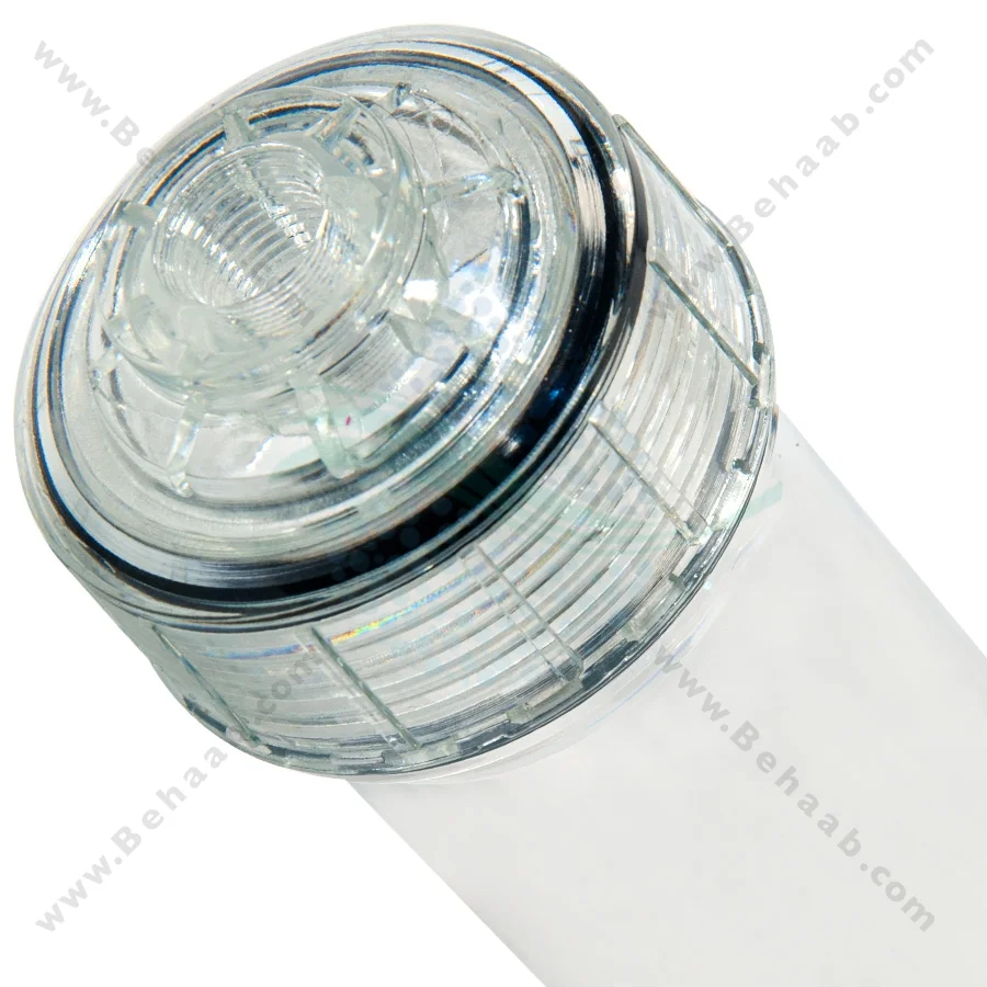 کارتریج اینلاین فیلتر تصفیه آب - 10 inch Clear Refillable Filter In-Line Housing