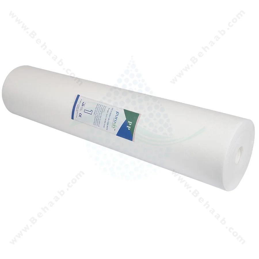 فیلتر الیافی 20 اینچ جامبو 5 میکرون purosis - 20Inch Jumbo PP Sediment Water Filter Cartridge Purosis