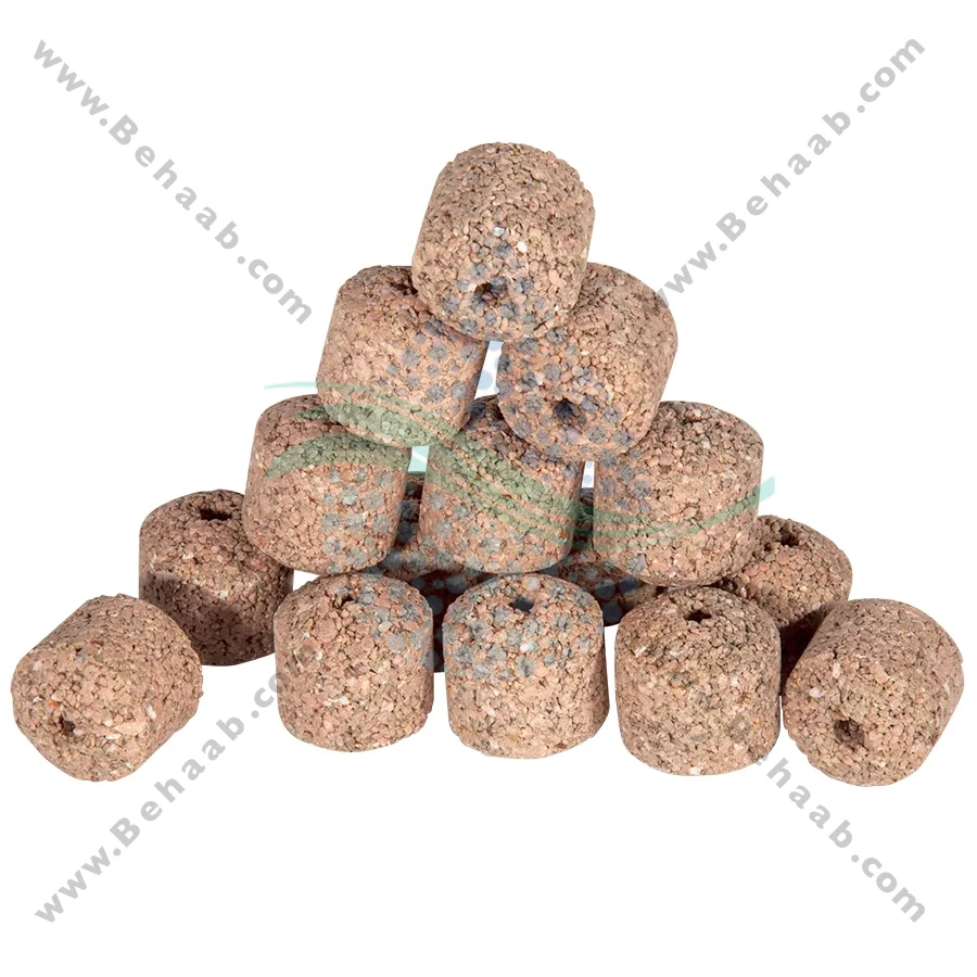 سرامیک آکواریوم ML-4 حجم 1 لیتر - ML-4 Bio Ceramic Rings Aquarium Filter Media