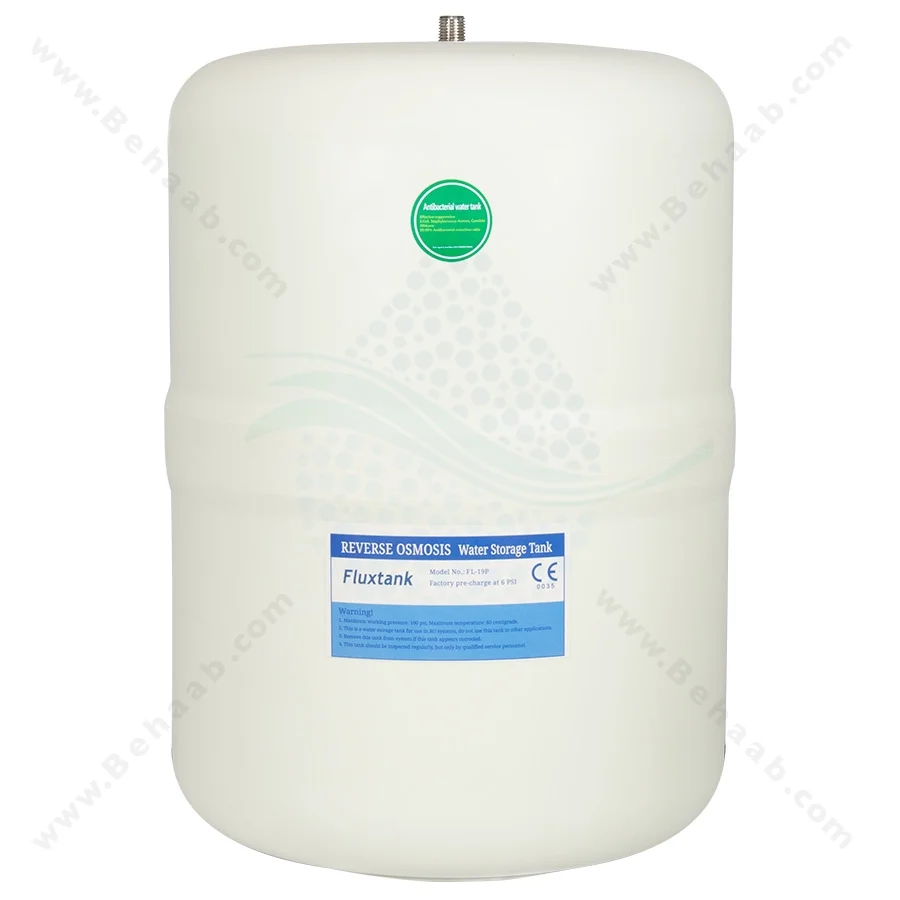 مخزن تصفیه آب 5 گالن فلاکس تانک FL-19P - Reverse Osmosis Water Storage Tank 5 Gallon Fluxtank FL-19P