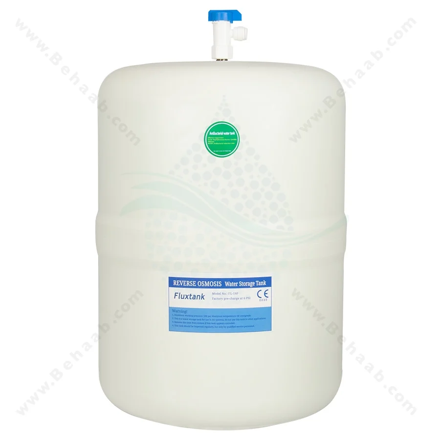 مخزن تصفیه آب 5 گالن فلاکس تانک FL-19P - Reverse Osmosis Water Storage Tank 5 Gallon Fluxtank FL-19P