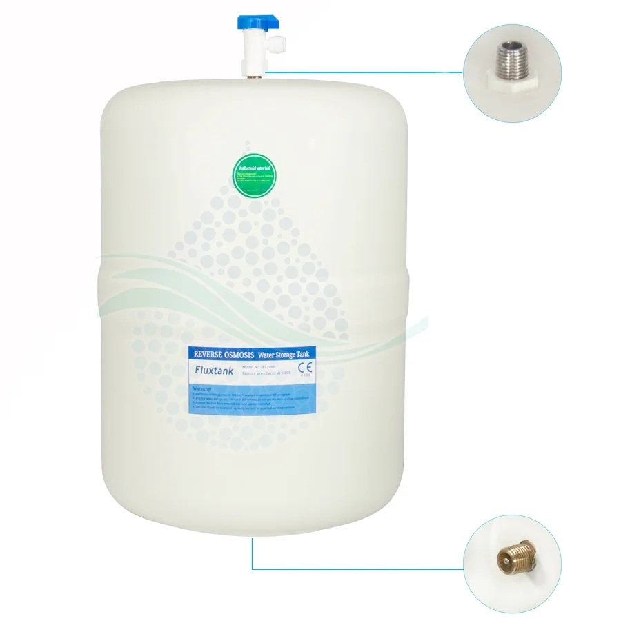مخزن تصفیه آب 5 گالن فلاکس تانک FL-19P - Reverse Osmosis Water Storage Tank 5 Gallon Fluxtank FL-19P