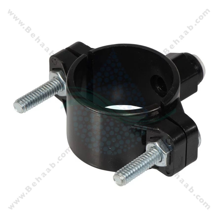 بست فاضلاب تصفیه آب مدل اتصال فیتینگی - Drain Saddle Valve with 1/4" Quick Connect for Reverse Osmosis Systems