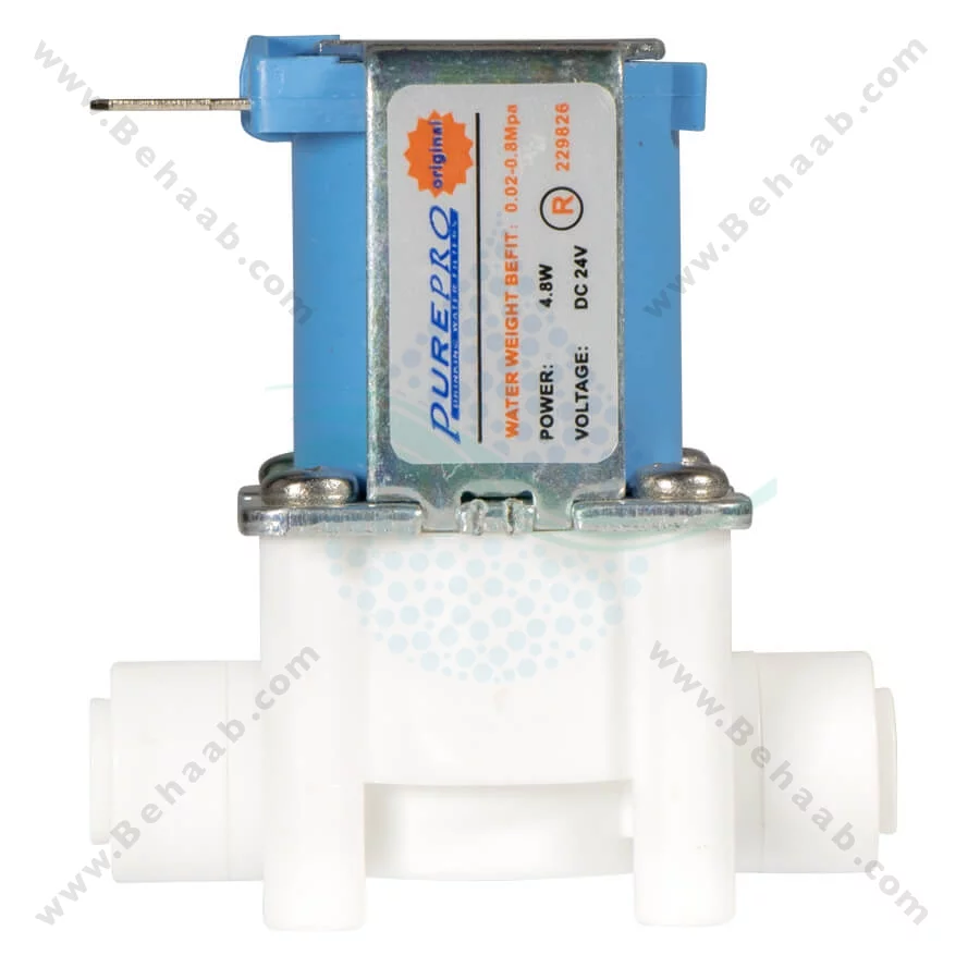 شیر برقی تصفیه آب پیور پرو - Ro Solenoid Valve PUREPRO