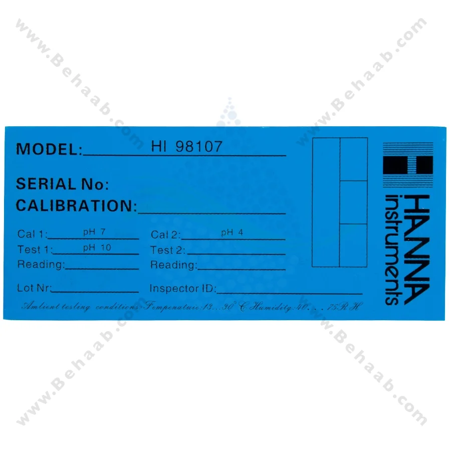 PH متر دیجیتالی هانا HI98107 - Hanna HI98107 pHep pH Tester
