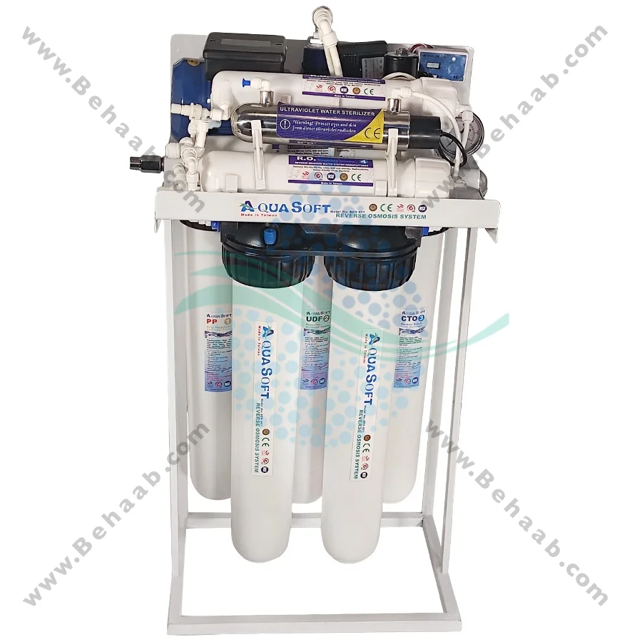دستگاه تصفیه آب آزمایشگاهی و بیمارستانی - Double RO and Deionizer 100 Gallons System