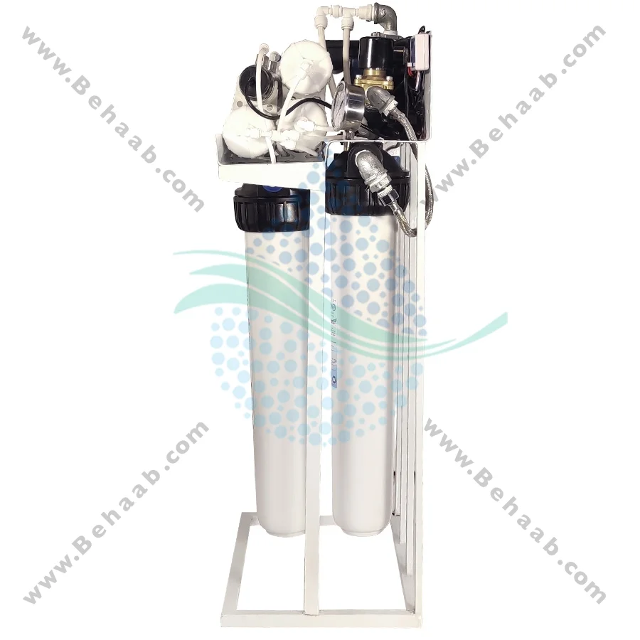 دستگاه تصفیه آب آزمایشگاهی و بیمارستانی - Double RO and Deionizer 100 Gallons System