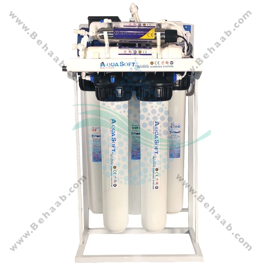 دستگاه تصفیه آب آزمایشگاهی و بیمارستانی - Double RO and Deionizer 100 Gallons System