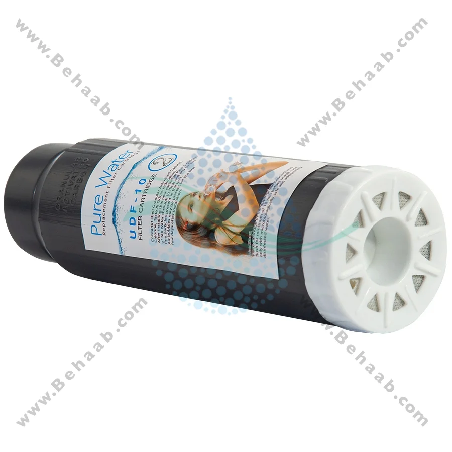 فیلتر کربن پودری پیور واتر - UDF 10 inch Granular Activated Carbon Filter Cartridge Pure Water