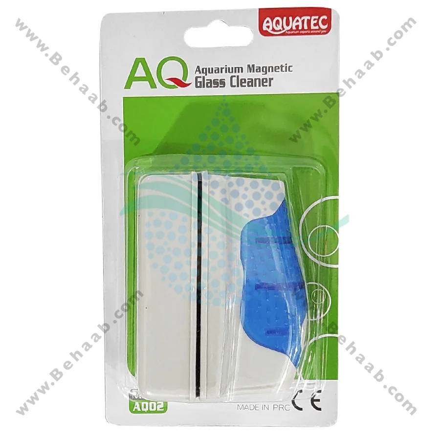 شیشه پاک کن مغناطیسی آکواتک AQ02 - AQUATEC Aquarium Magnetic Glass Cleaner AQ02