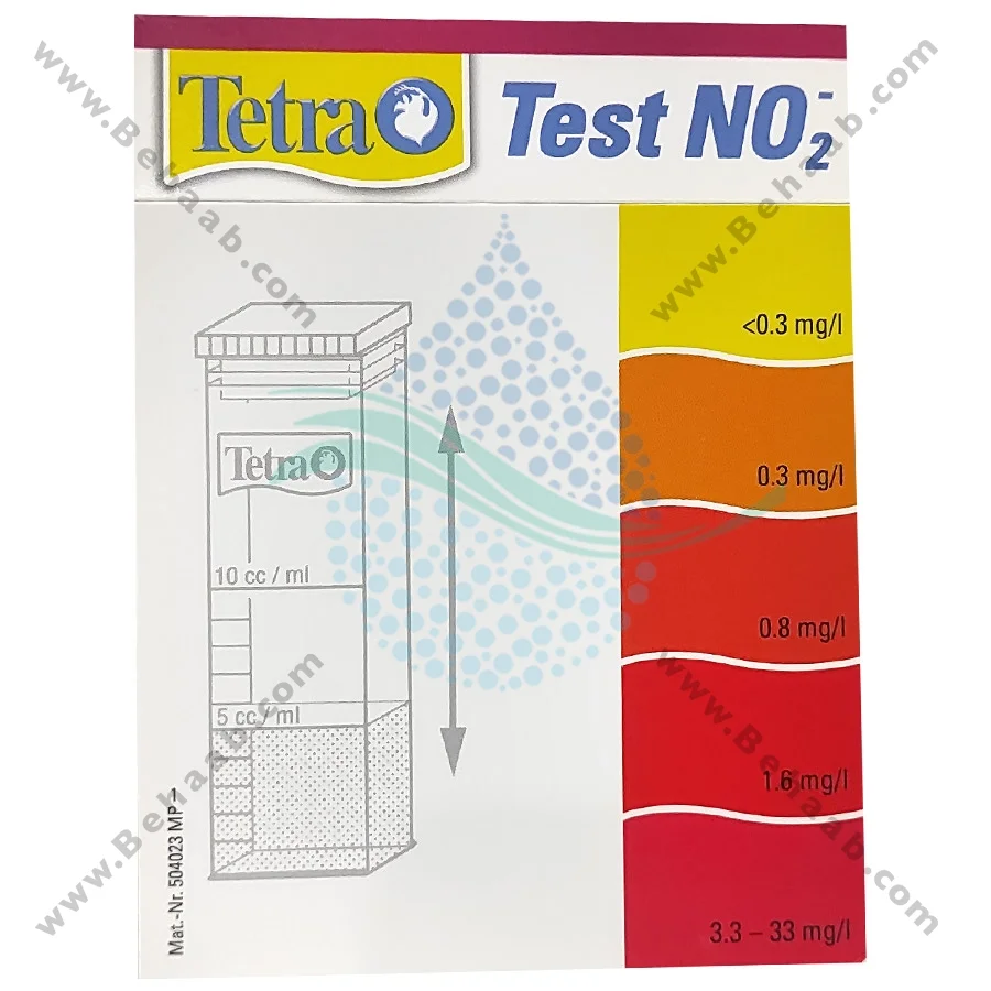 تستر نیتریت آب آکواریوم تترا Tetra - Tetra Test NO2 -Nitrite