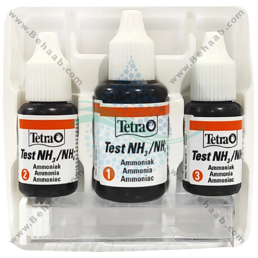 تستر آمونیاک آب آکواریوم تترا Tetra - Tetra Test NH3/NH4 -Ammonia