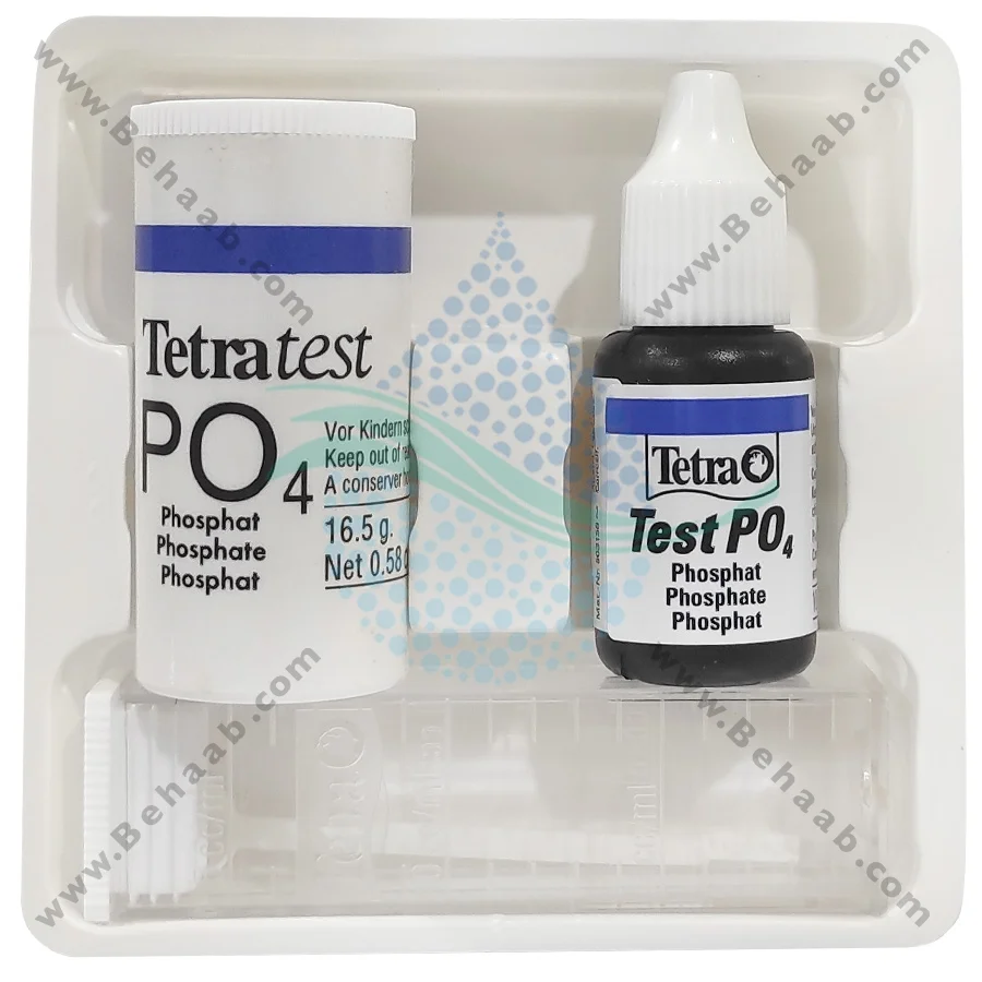 تستر فسفات PO4 آب آکواریوم تترا Tetra - Tetra Test PO4 -Phosphate