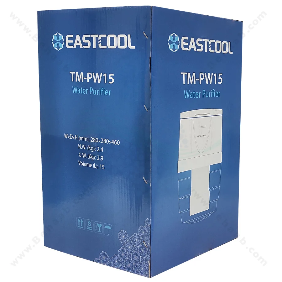 مخزن آبسردکن تصفیه دار ایستکول - EASTCOOL Water Filtration System for Top-Load Water Dispensers