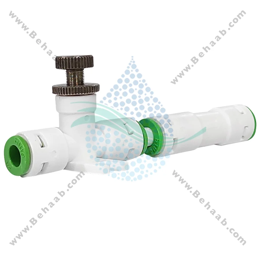 شیر میکس تصفیه آب بلومن مدل NSF-02 - Blue men Water Filtration Needle Valve NSF-02