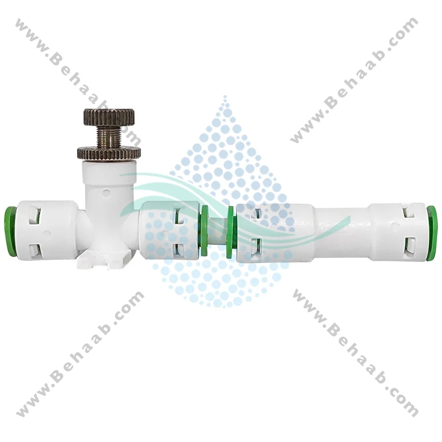 شیر میکس تصفیه آب بلومن مدل NSF-02 - Blue men Water Filtration Needle Valve NSF-02