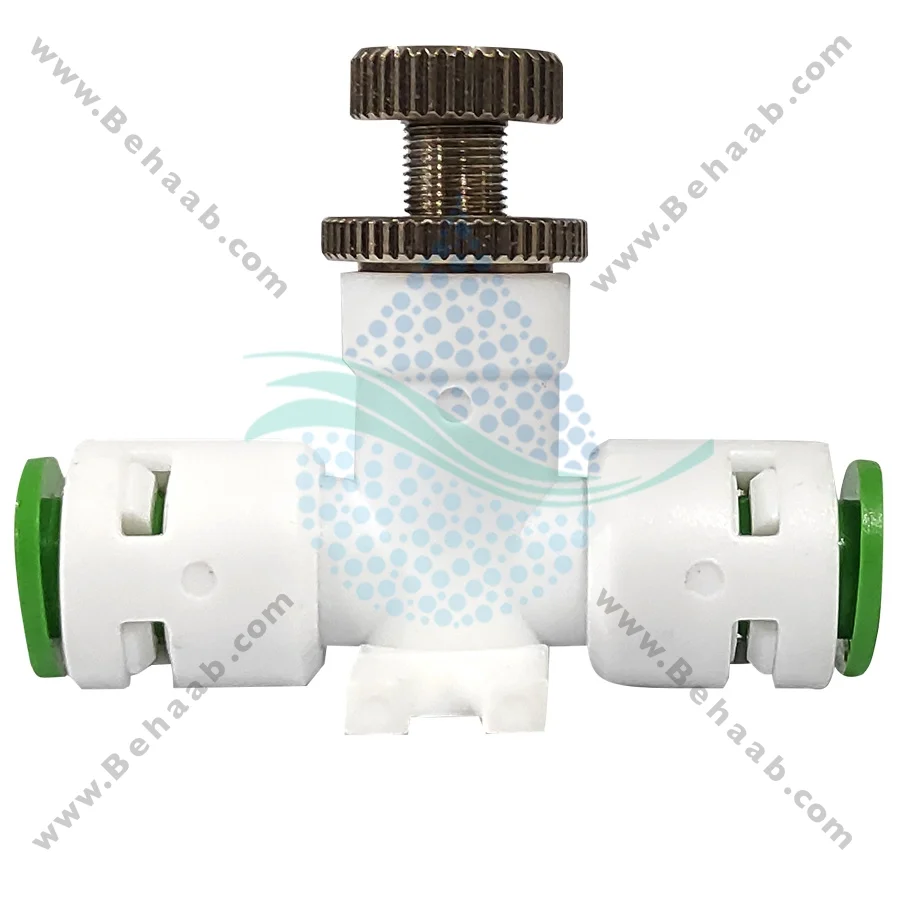 شیر میکس تصفیه آب بلومن مدل NSF-02 - Blue men Water Filtration Needle Valve NSF-02