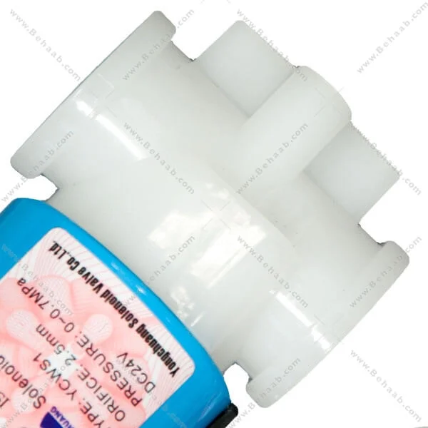 شیر برقی تصفیه آب یانگ چانگ مدل YCWS1 - 24V DC RO Water Purifier Solenoid Valve Yongchuang Model YCWS1