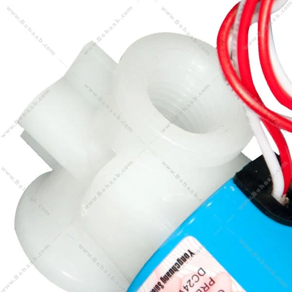 شیر برقی تصفیه آب یانگ چانگ مدل YCWS1 - 24V DC RO Water Purifier Solenoid Valve Yongchuang Model YCWS1
