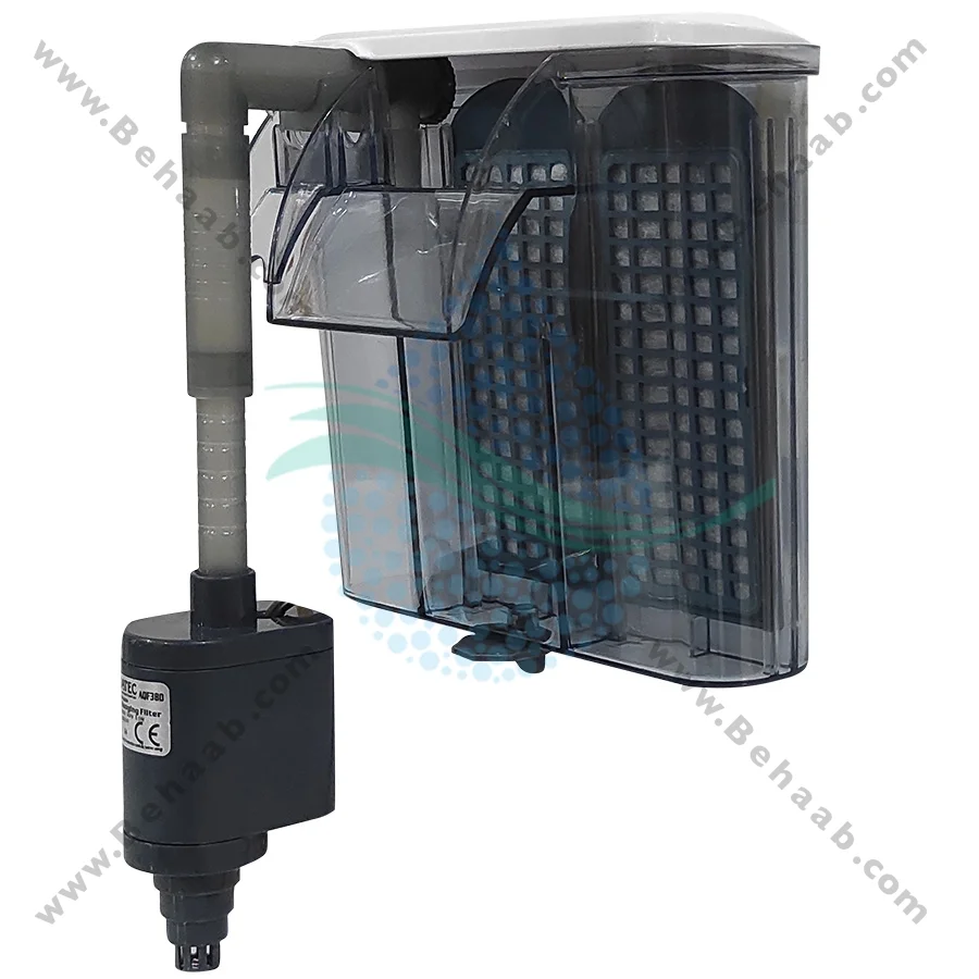 فیلتر هنگان آکواتک مدل AQF380 - AQUATEC Aquarium slim Hanging Filter AQF380
