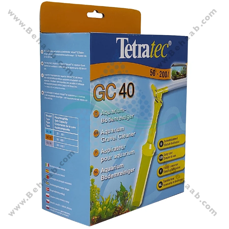 سیفون آکواریوم تتراتک مدل GC40 - Tetratec Aquarium Gravel Cleaner GC40