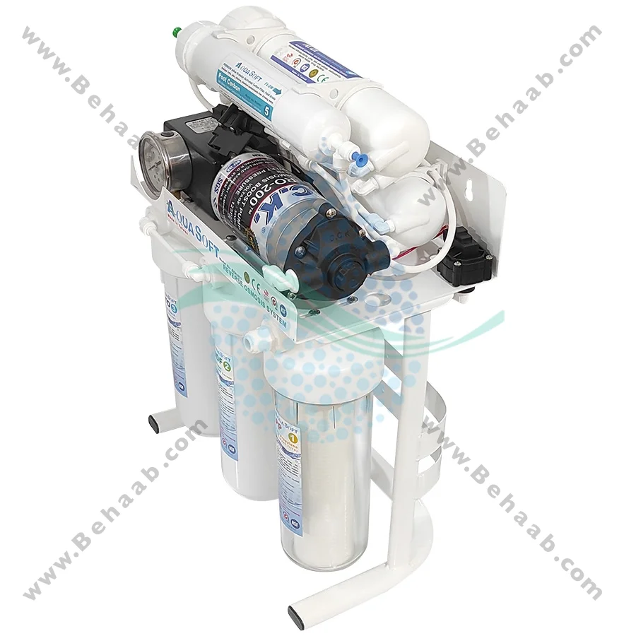 تصفیه آب نیمه صنعتی 150 گالن آکوا سافت CWF_1501 - Aqua Soft 150 GPD Commercial Reverse Osmosis Water Filtration System CWF_1501