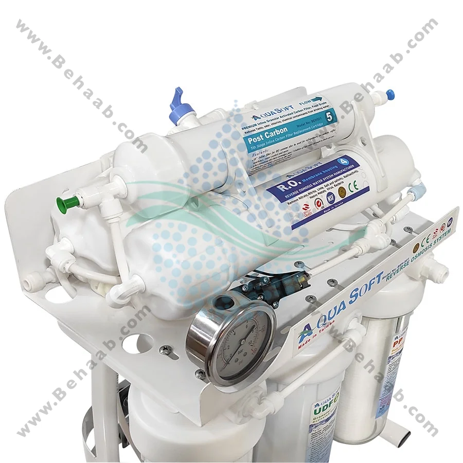 تصفیه آب نیمه صنعتی 200 گالن آکوا سافت CWF-2001 - Aqua Soft 200 GPD Commercial Reverse Osmosis Water Filtration System CWF_2001