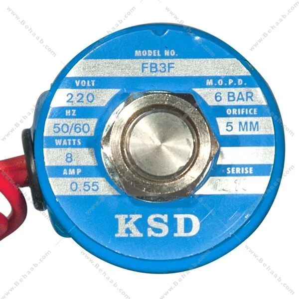 شیر برقی تصفیه آب KSD مدل FB3F - Semi-Industrial Solenoid valve