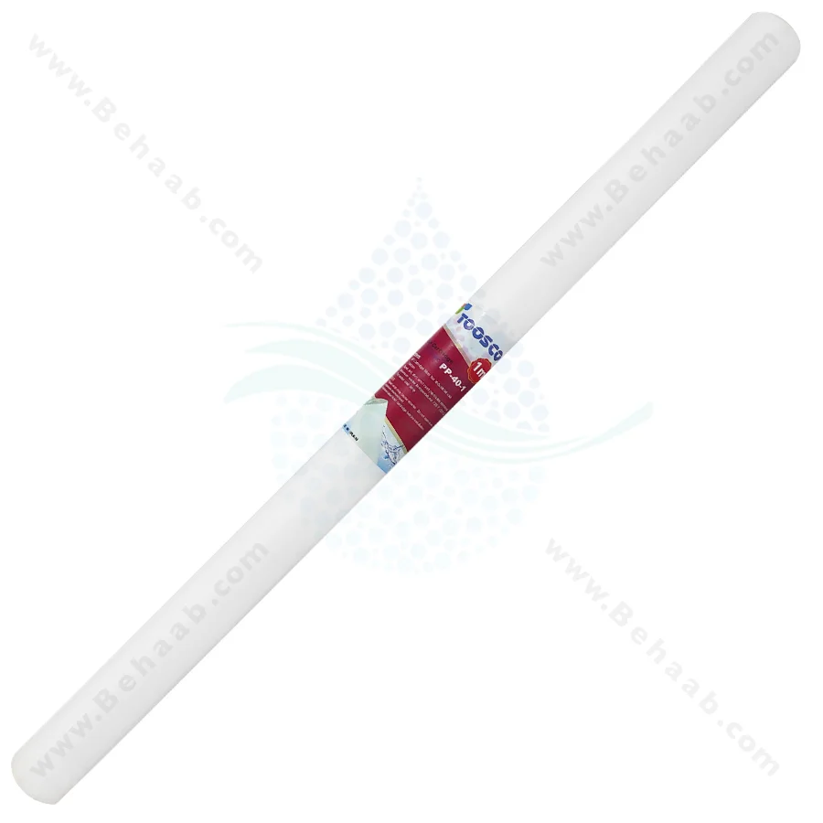 فیلتر الیافی 40 اینچ اسلیم 1 میکرون توسکو - 40inch Sediment Polypropylene Water Filter 1 Micron TOOSCO
