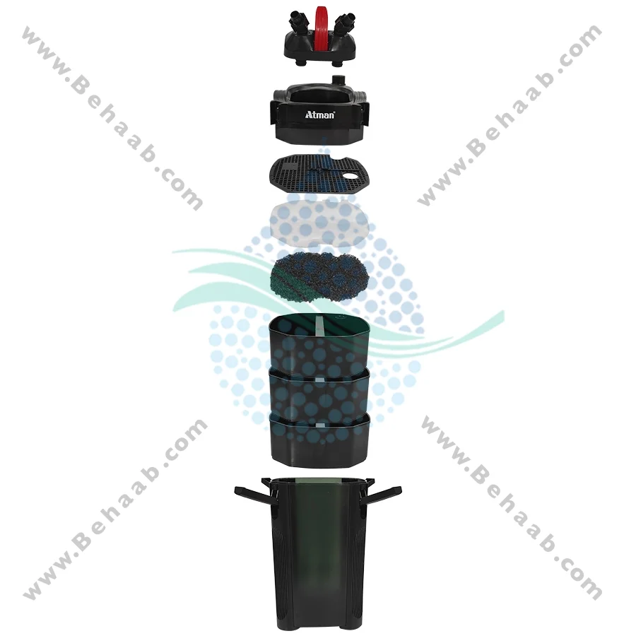 فیلتر سطلی آتمن مدل RF-1301 - Atman External Aquarium Filter RF-1301