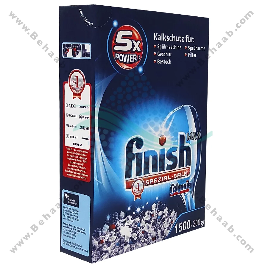 نمک ظرفشویی فینیش 1700 گرمی - Finish Dishwasher Salt 1700 g