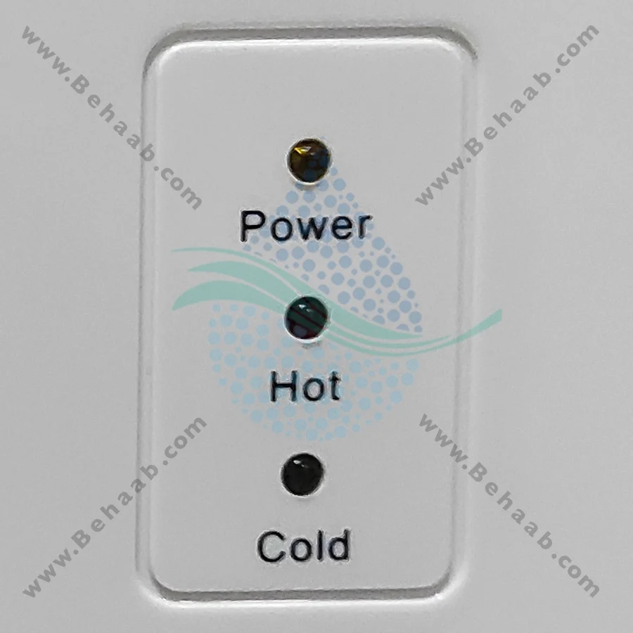 آبسردکن گوسونیک یخچال دار مدل GWD-521 - GOSONIC Water Dispenser with Refrigeratorm Hot and Cold Model GWD-521