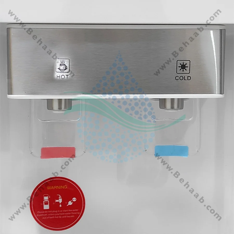 آبسردکن گوسونیک یخچال دار مدل GWD-521 - GOSONIC Water Dispenser with Refrigeratorm Hot and Cold Model GWD-521