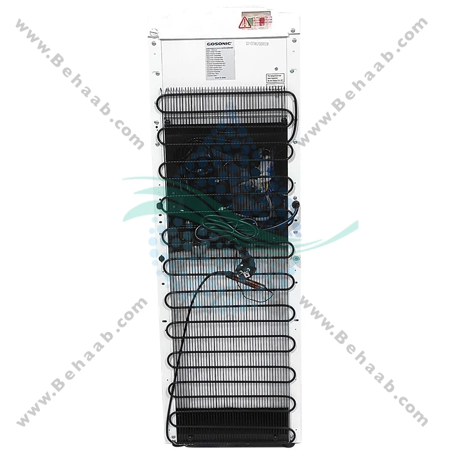 آبسردکن گوسونیک یخچال دار مدل GWD-521 - GOSONIC Water Dispenser with Refrigeratorm Hot and Cold Model GWD-521