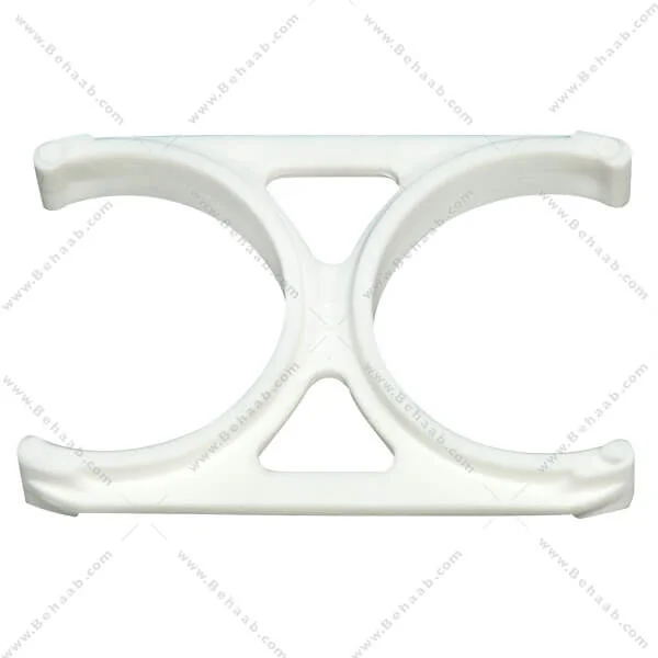 بست نگهدارنده فیلتر تصفیه آب کوچک به کوچک - Double Clip 2" x 2" Diameter