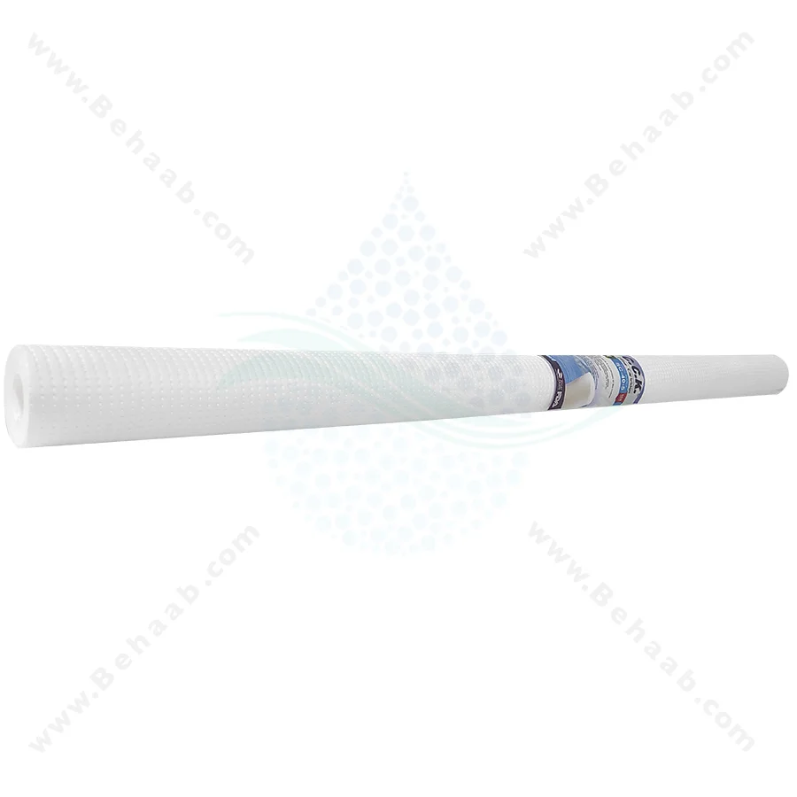 فیلتر الیافی 40 اینچ اسلیم 5 میکرون سی سی کا - 40 inch 5 Micron Sediment Polypropylene Water Filter Cartridge CCK