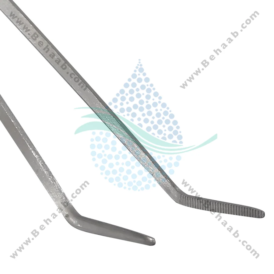پنس سر خم کاشت گیاه آکواریوم جنکا مدل AT-27 - Jeneca Pliers Aquarium Tool Fish Tank Aquatic Plants Model AT-27