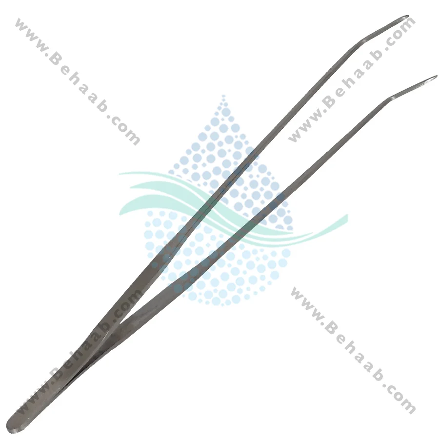 پنس سر خم کاشت گیاه آکواریوم جنکا مدل AT-27 - Jeneca Pliers Aquarium Tool Fish Tank Aquatic Plants Model AT-27