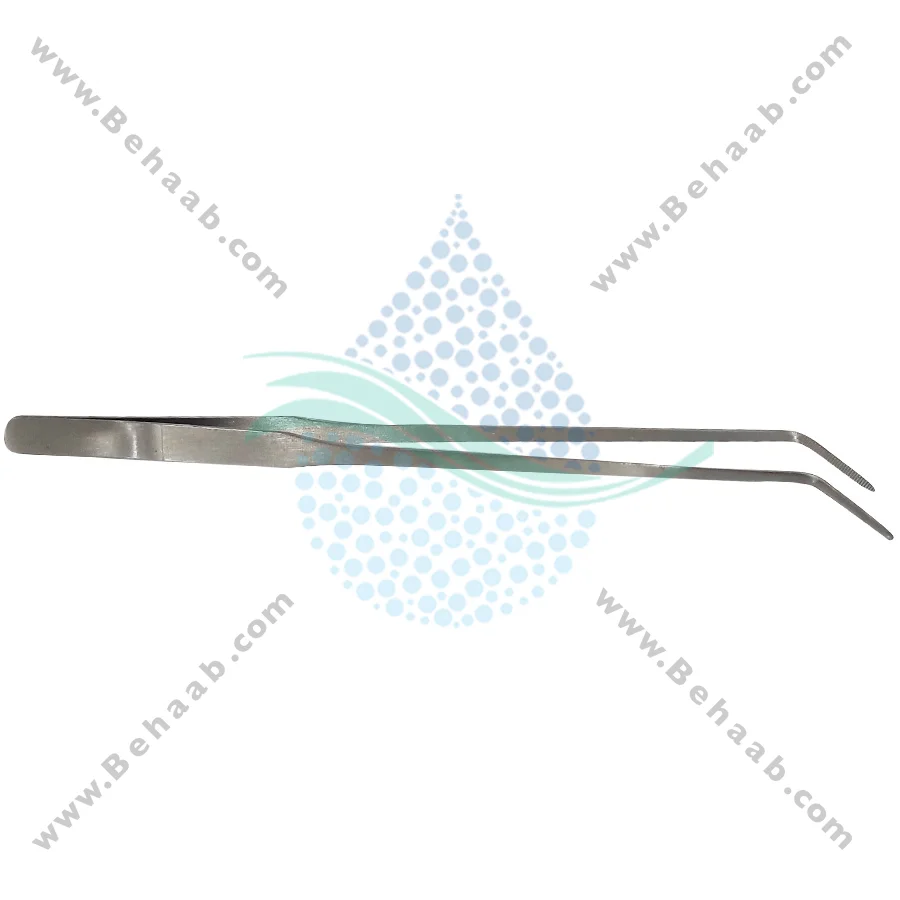 پنس سر خم کاشت گیاه آکواریوم جنکا مدل AT-27 - Jeneca Pliers Aquarium Tool Fish Tank Aquatic Plants Model AT-27