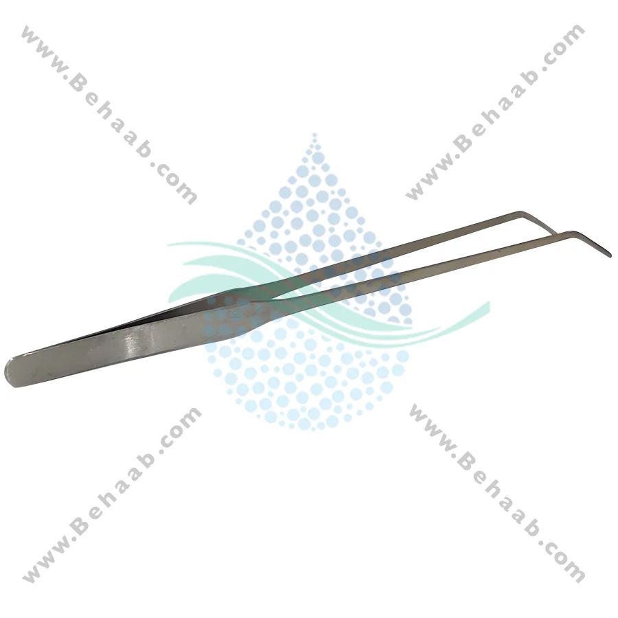 پنس سر خم کاشت گیاه آکواریوم جنکا مدل AT-27 - Jeneca Pliers Aquarium Tool Fish Tank Aquatic Plants Model AT-27