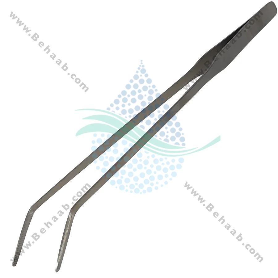 پنس سر خم کاشت گیاه آکواریوم جنکا مدل AT-27 - Jeneca Pliers Aquarium Tool Fish Tank Aquatic Plants Model AT-27
