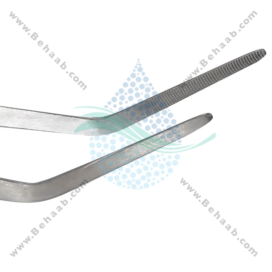 پنس سر خم کاشت گیاه آکواریوم جنکا مدل AT-37 - Jeneca Pliers Aquarium Tool Fish Tank Aquatic Plants Model AT-37