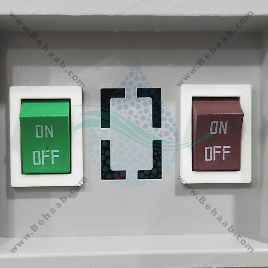 آبسردکن جنرال هاوس یخچال دار مدل GH-104 - General House Water Dispenser with Refrigerator model GH-104