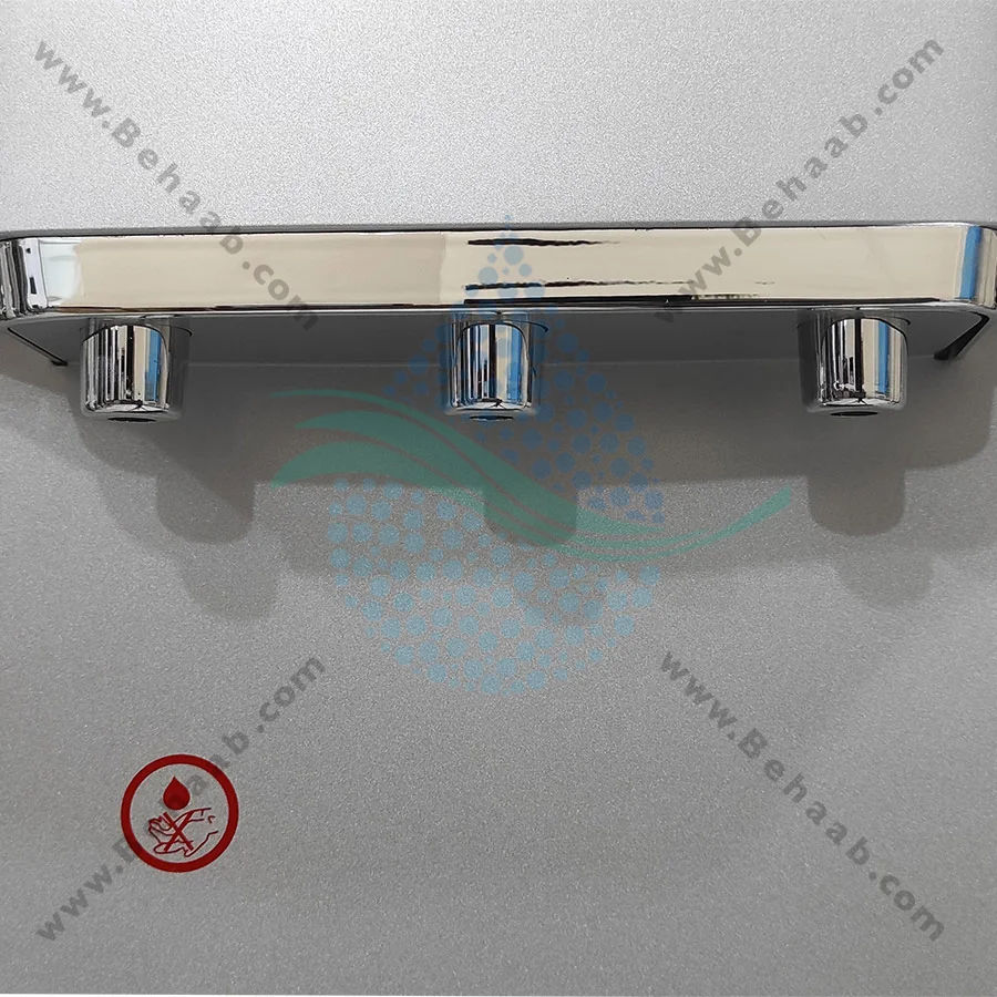 آبسردکن جنرال هاوس یخچال دار مدل GH-104 - General House Water Dispenser with Refrigerator model GH-104