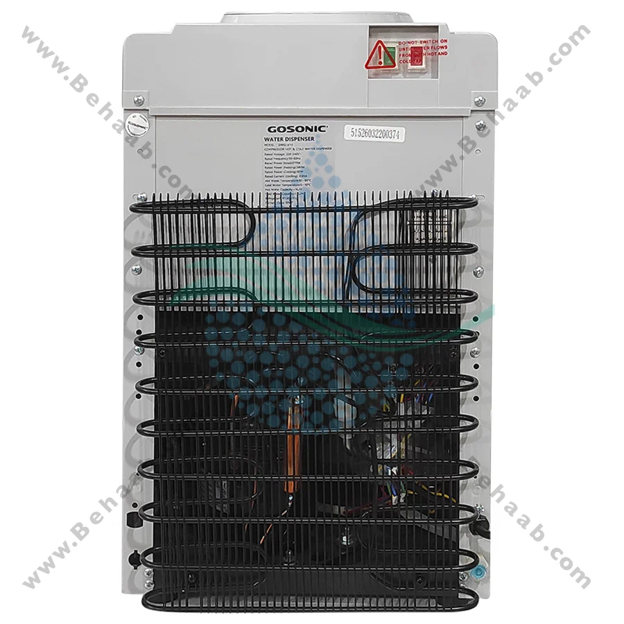 آبسردکن رومیزی گوسونیک مدل GWD-515 - GOSONIC Water Dispenser Hot and Cold Model GWD-515