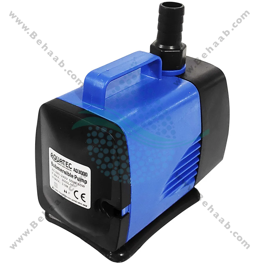 واتر پمپ آکواریوم آکواتک مدل AQ3000 - Submersible Aquarium Pumps Aquatec AQ3000