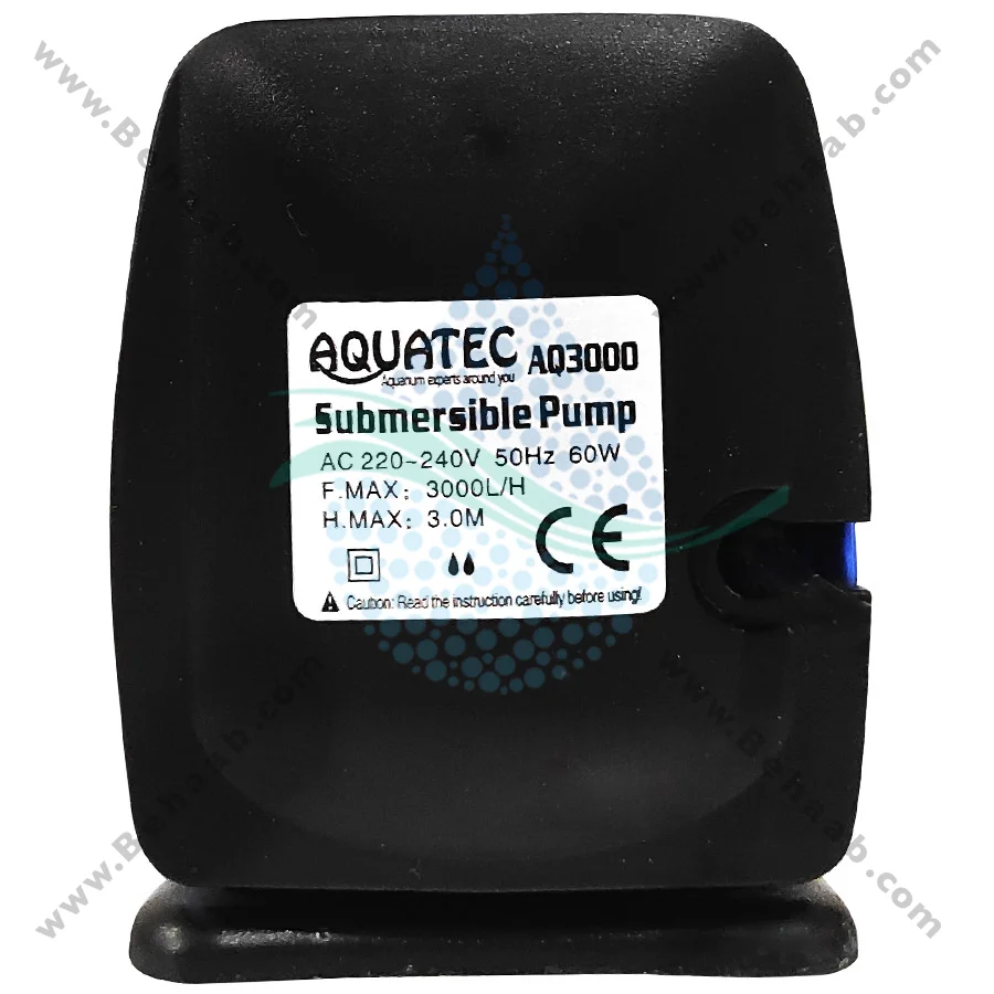 واتر پمپ آکواریوم آکواتک مدل AQ3000 - Submersible Aquarium Pumps Aquatec AQ3000