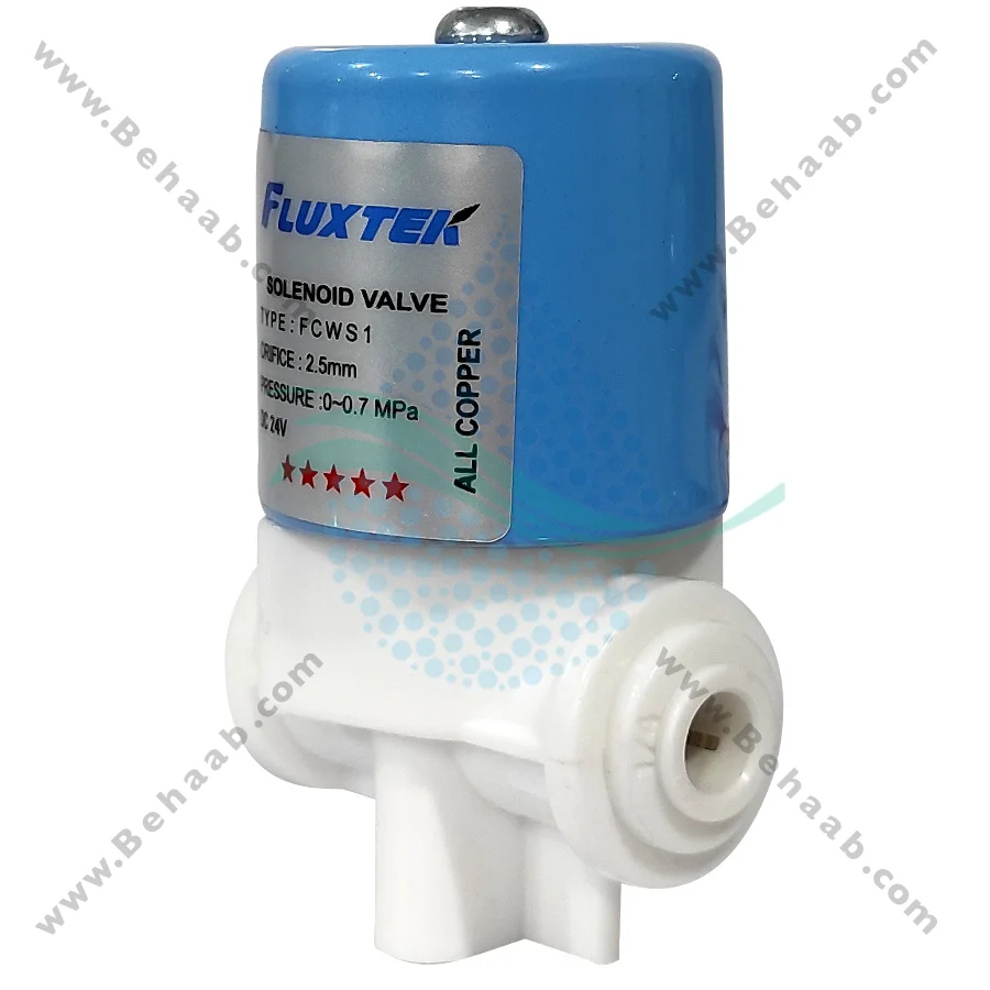 شیر برقی تصفیه آب  فلاکستک FLUXTEK - Ro Solenoid Valve FLUXTEK