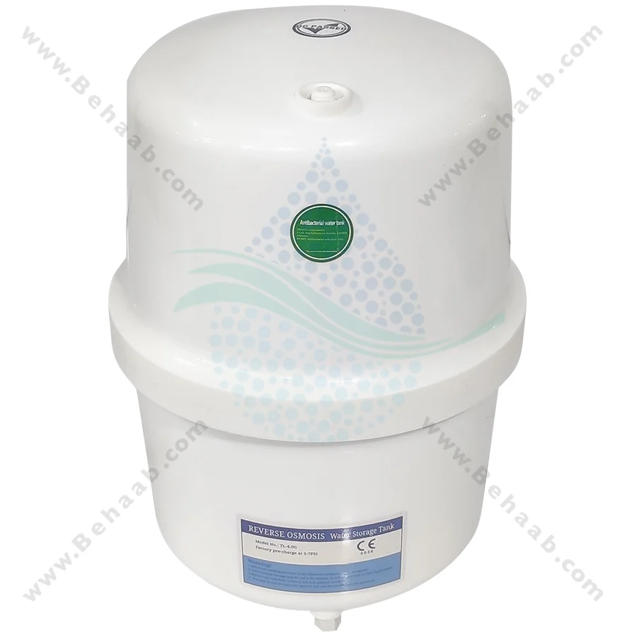 مخزن تصفیه آب 4 گالن رومکس ROMAX مدل TL - Reverse Osmosis Water Storage Tank 4 Gallon ROMAX Model TL