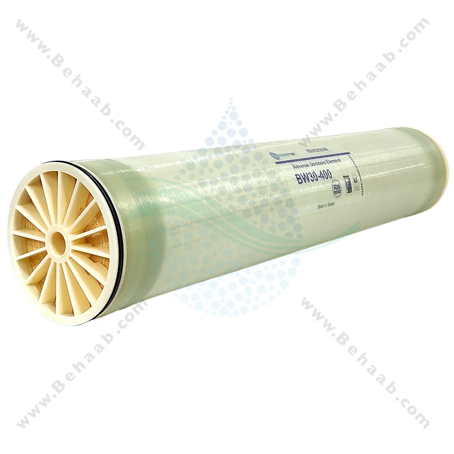فیلتر ممبران 8 اینچ نانوتک (nanotek) مدل BW30-400 - 8inch nanotek Brackish Water RO Membrane Element-BW30-400